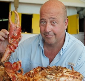 hire chef andrew Zimmern contact agent