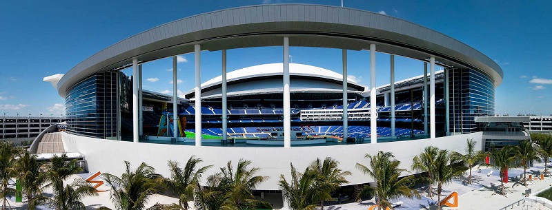 Marlins Park Stadium 