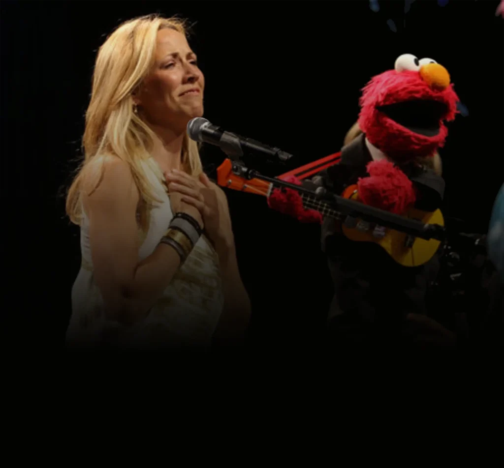 Sheryl Crow Performs for the Sesame Street Workshop