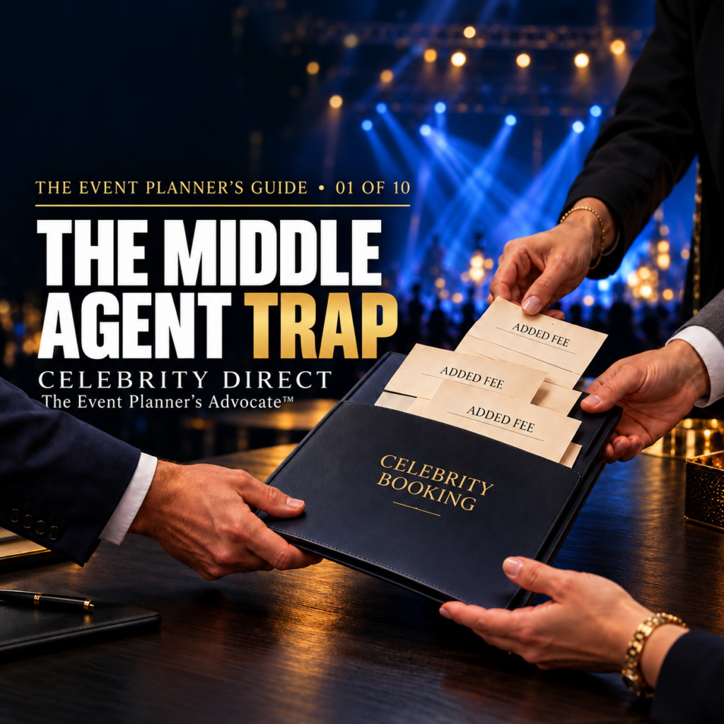 booking advice event planner's guide hiring music artists, comedians, keynote speakers